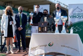 Ippodromo di Vinovo ­ 58° ‘Gran Premio Costa Azzurra’: Billie De Monfort e Gabriele Gelormini, sorrisi per due