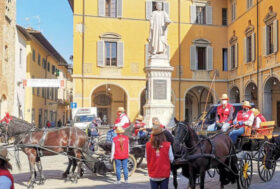 Attacchi: la Toscana “a carrozza”. I cento chilometri del Bischerotto Tour