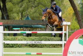 Secondo posto di Piergiorgio Bucci e Naiade d’Elsendam Z ad Arezzo