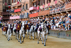 La Fanfara a Cavallo della Polizia di Stato alla Mostra Nazionale del Cavallo