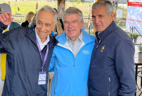 Pratoni 2022, visita del presidente del CIO Thomas Bach ai Fei World Championships