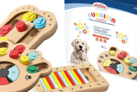 I Supereroi conquistano anche il mondo animale. Linea FURBIZIA giochi di attivazione mentale per cani.