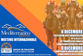 Ippodromo Mediterraneo: evento l’8 dicembre