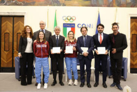 Con Abodi e Malagò, al Salone d’Onore del CONI, la presentazione di “Tokyo 2020, l’Italia chiamò!
