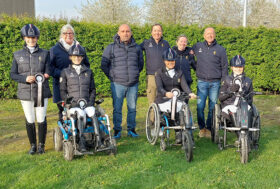 Terzo posto nella Team Competition e buone indicazioni dagli azzurri del Paradressage a Waregem