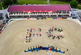 Fine settimana intenso per le nuove leve del dressage