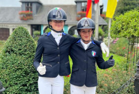 Manzato e Borghesi protagonisti nella finale ai Campionati d’Europa Children di Dressage