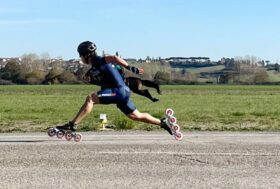 Mens Sana, corsa tra cavallo e pattinatore: Duccio Marsili e Giosuè Carboni fermano entrambi il cronometro a 7.98 secondi