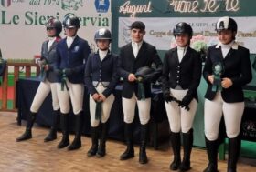 Dressage: la squadra della Sardegna sfiora il podio alla Coppa delle Regioni