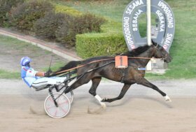 All’ippodromo Snai Sesana ultima con le corse in notturna per un sabato che ha regalato a Gea Del Ronco solo “Emozioni”