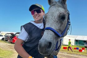 Endurance: una zoppia del cavallo ferma Martina Pisano a Burch nella 160km