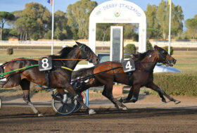 In 10.000 all’Ippodromo Capannelle: a Gabrioz il 98° derby Italiano del Trotto, Ginger Wise As trionfa nelle Oaks