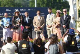 Un finale appassionante: RB Burn The Bill diventa la prima femmina a vincere la UAE President Cup in Italia